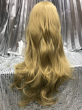Blond 24"Heat Resistant lace Front Wig With Baby Hairs