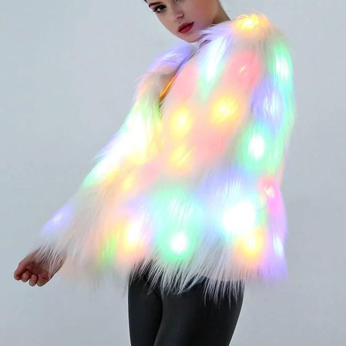 LED Light UP Rave Festival Jacket