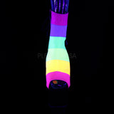 ADORE-1018RBG  Rainbow Multi Glitter/Black