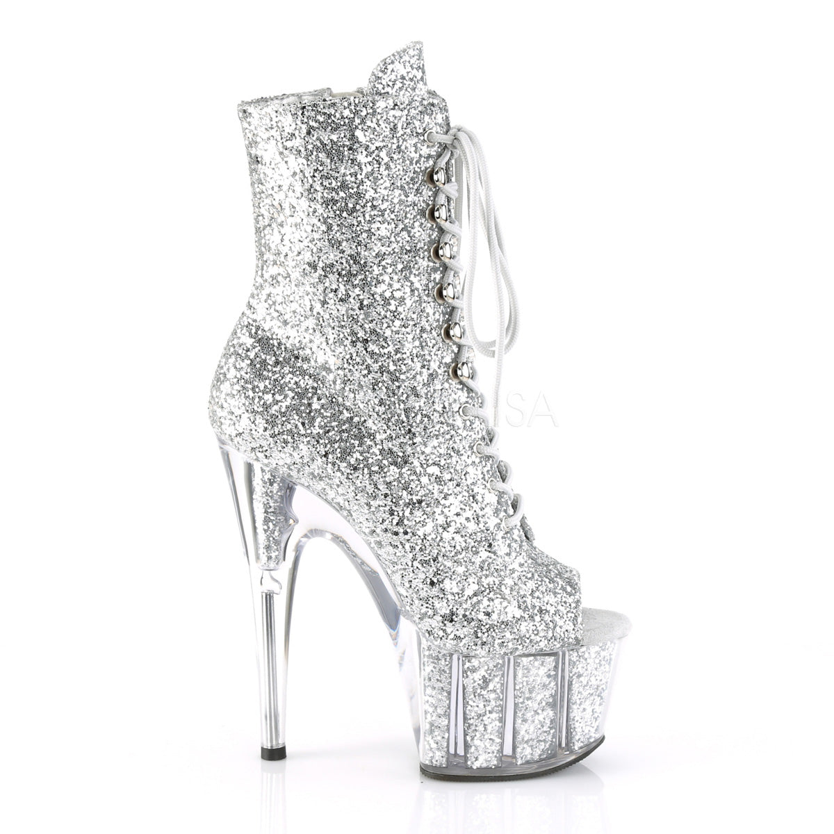 ADORE-1021G  Silver Glitter/Silver Gliteer