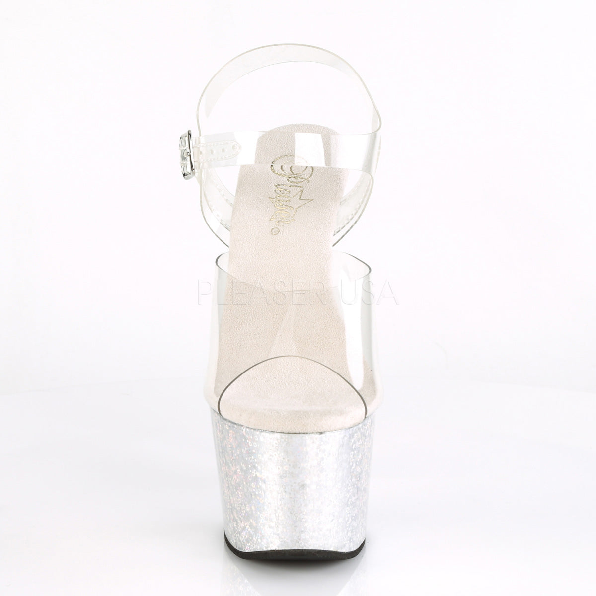 ADORE-708HB  Clear/Silver Hologram