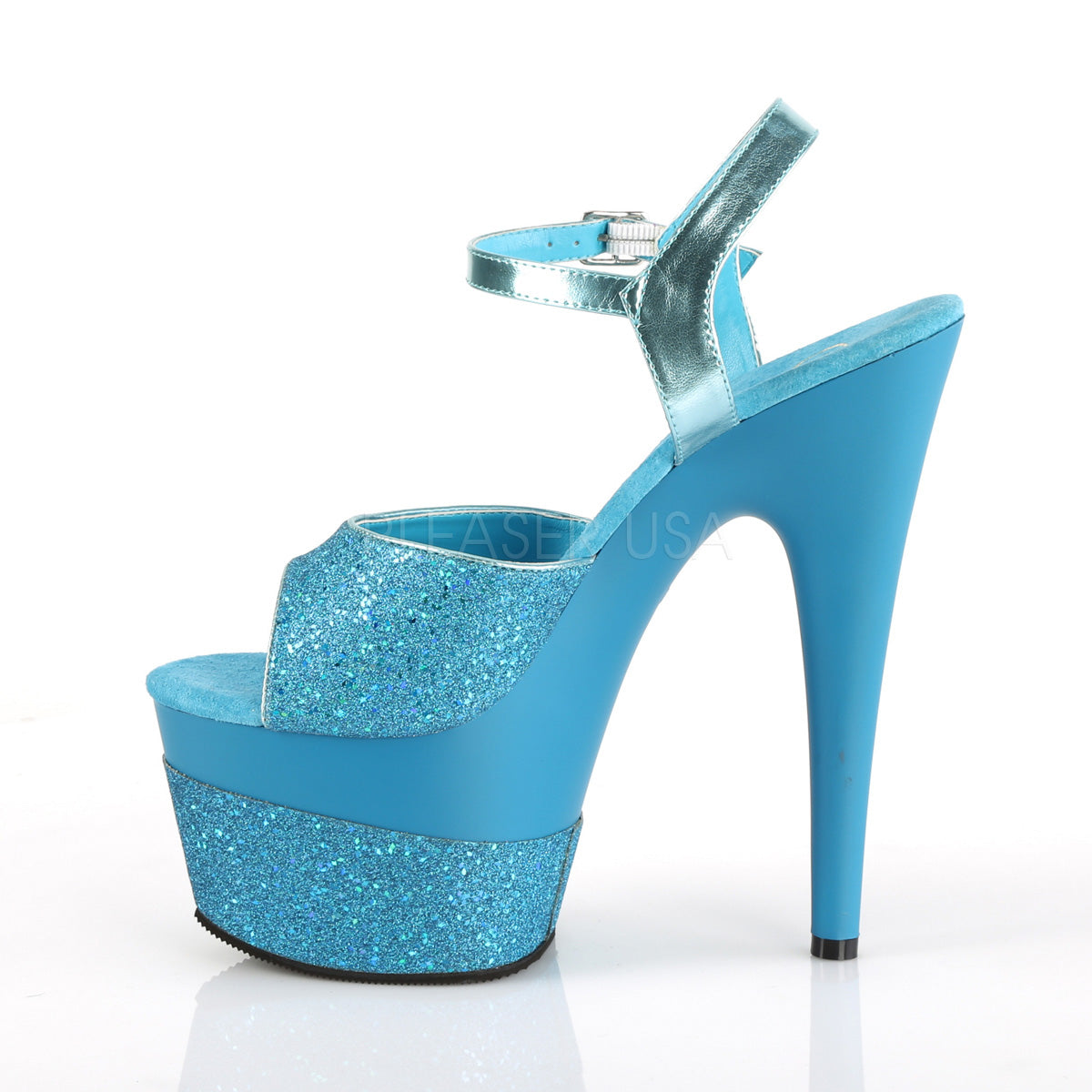 ADORE-709-2G  Aqua Multi Glitter/Aqua Multi Glitter