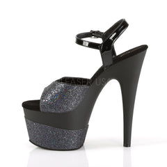 ADORE-709-2G  Black Multi Glitter/Black Multi Glitter