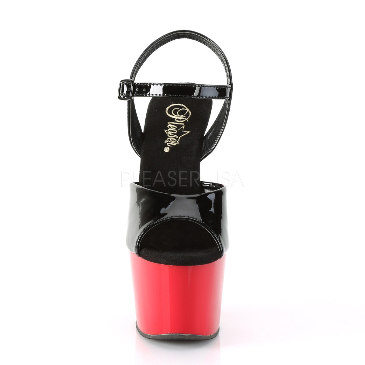 ADORE-709  Black Patent/Red