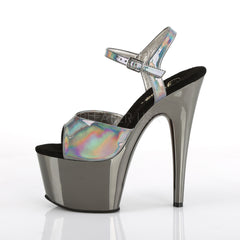 ADORE-709HGCH  Pewter Hologram/Pewter Chrome