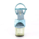 ADORE-709MCT  Light Blue Crushed Velvet/Dual Tinted