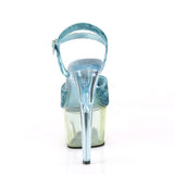 ADORE-709MCT  Light Blue Crushed Velvet/Dual Tinted