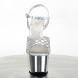 ADORE-709MMRS  Silver Hologram/Silver Chrome