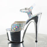 ADORE-709MMRS  Silver Hologram/Silver Chrome