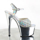 ADORE-709MMRS  Silver Hologram/Silver Chrome