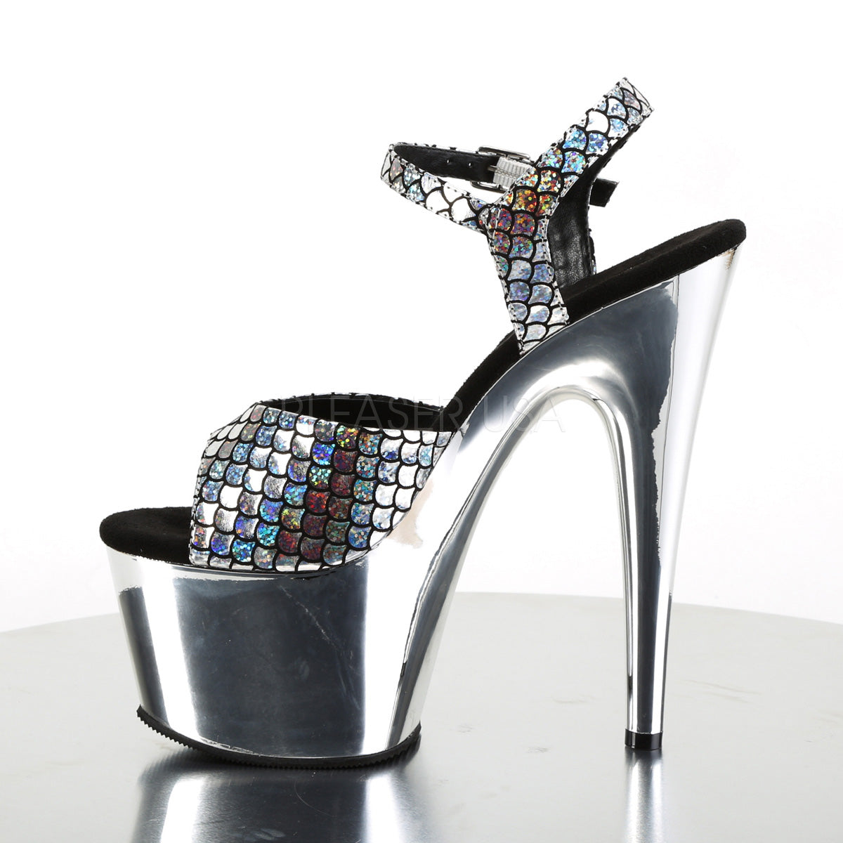 ADORE-709MSC  Silver Hologram/Silver Chrome