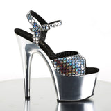 ADORE-709MSC  Silver Hologram/Silver Chrome