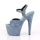 ADORE-709WR  Denim Faux Leather/Denim Faux Leather