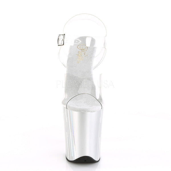 FLAMINGO-808HP-1  Clear/Silver-Silver Hologram