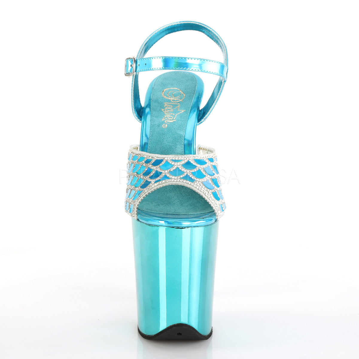 FLAMINGO-809MMRS  Turquoise Hologram/Turquoise Chrome