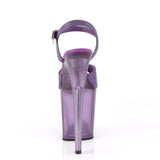 FLAMINGO-809T  Purple Faux Leather/Frosted Purple