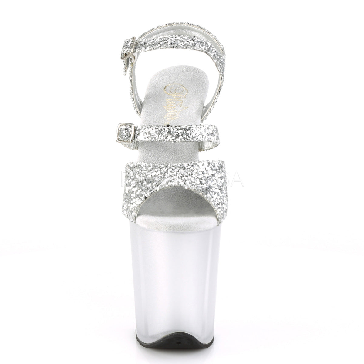 FLAMINGO-874  Silver Glitter/Frosted Silver