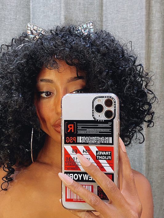 Rhinestone Filled Cat Ears