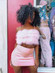 Sequin Sparkle Skirt