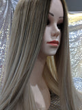 Blonde Ombre 26" Straight Heat Resistant Wig