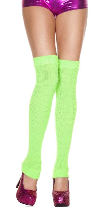 Music Legs Footless Acrylic Thigh High Leg Warmer ML4248
