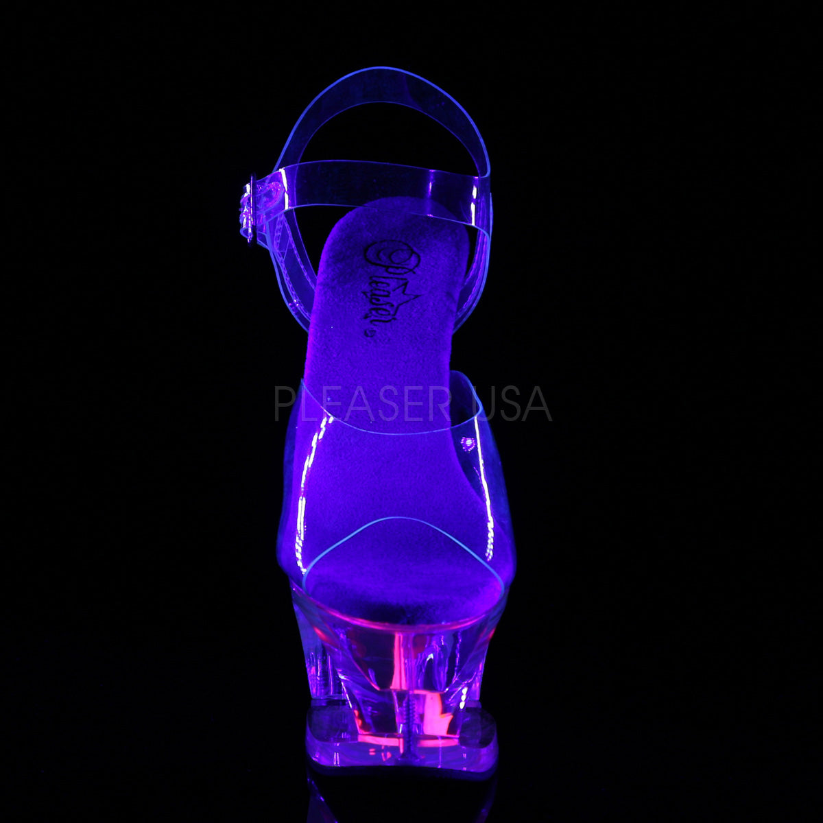 MOON-708CAT  Clear/Clear-Neon Pink