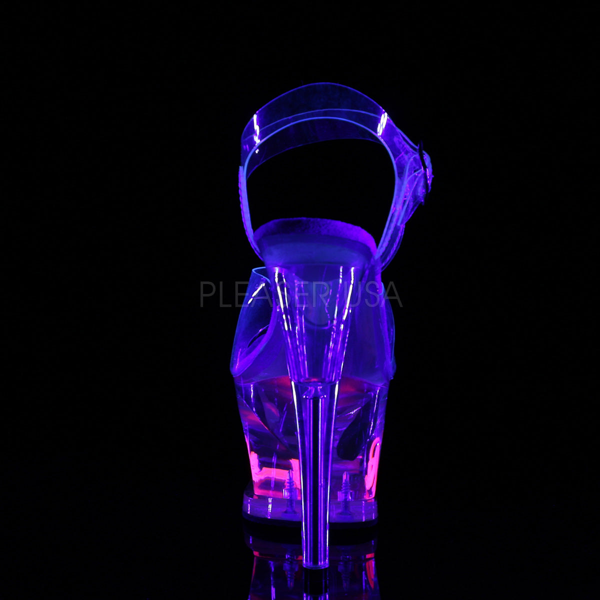 MOON-708CAT  Clear/Clear-Neon Pink
