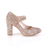 SABRINA-07  Rose Gold Glitter