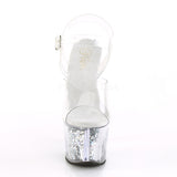 SKY-308GF  Clear/Silver Multi Glitter