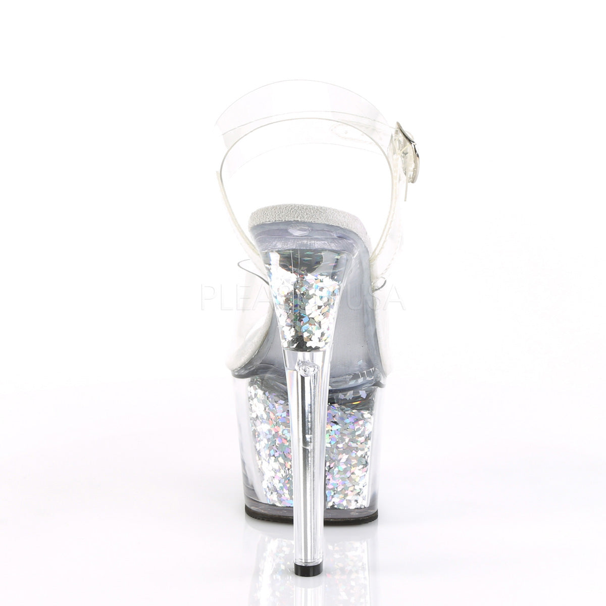 SKY-308GF  Clear/Silver Multi Glitter