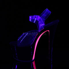 SKY-308TT  Clear/Black-Neon Pink