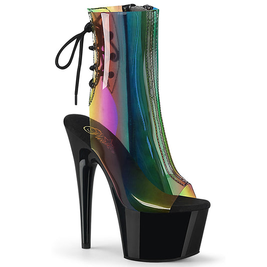 ADORE-1018C-RB  Rainbow PVC/Black