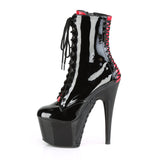 ADORE-1020FH  Black-Red Patent/Black-Red
