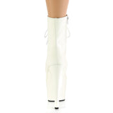ADORE-1020GD  White Glow Faux Leather/White Glow Faux Leather