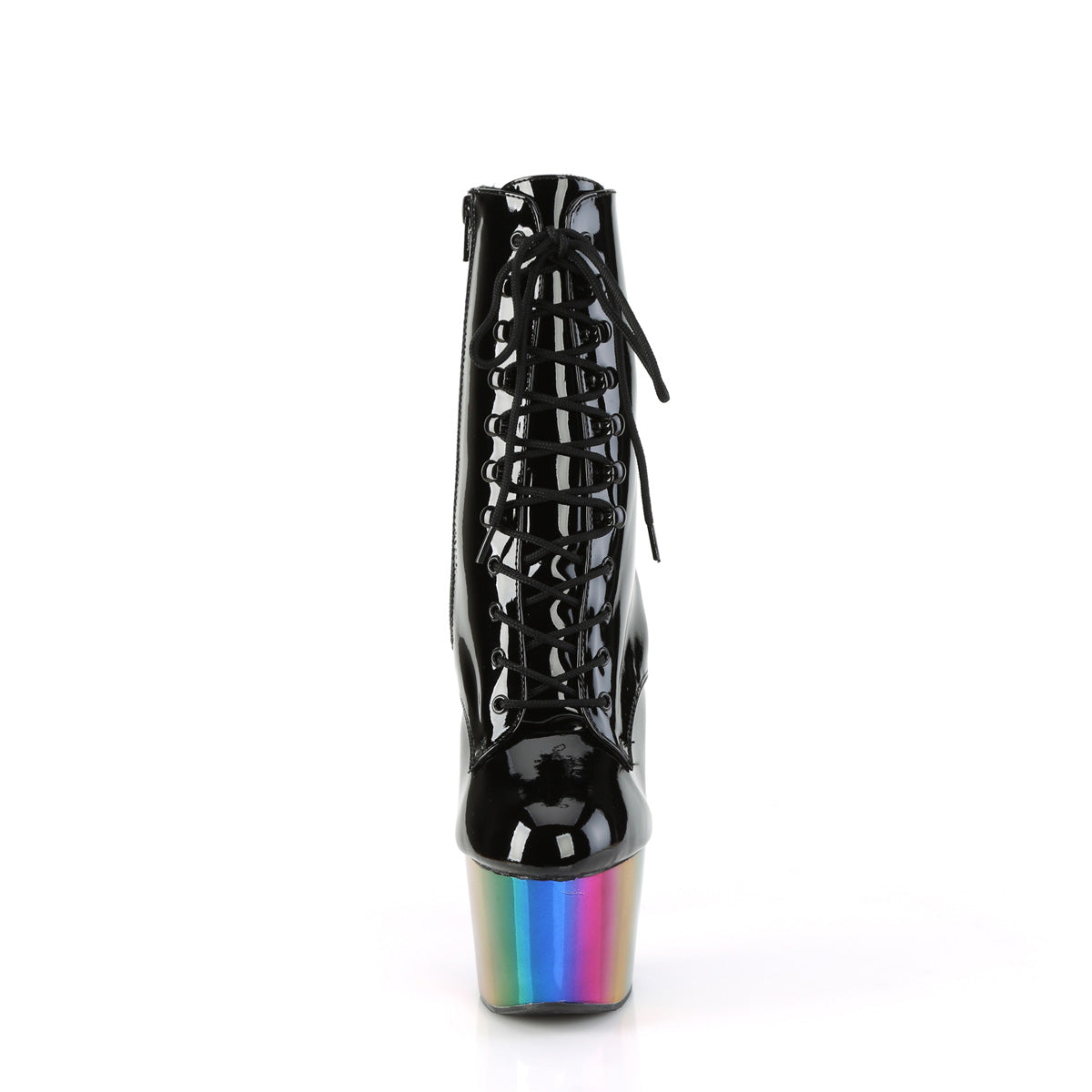 ADORE-1020RC  Black Patent/Rainbow Chrome