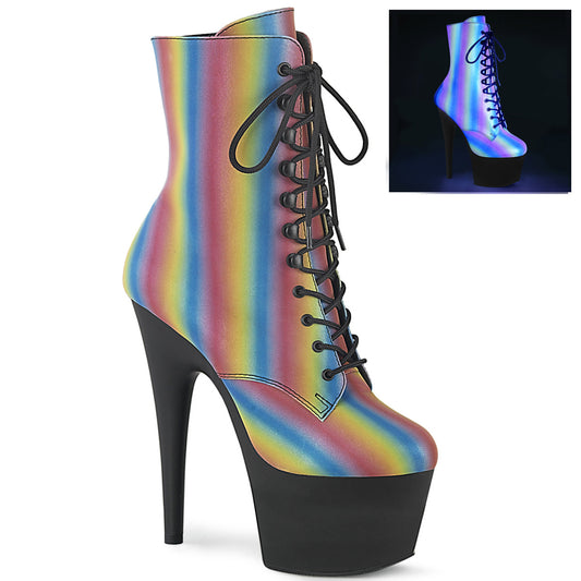 ADORE-1020REFL-02  Rainbow Reflective/Black Matte