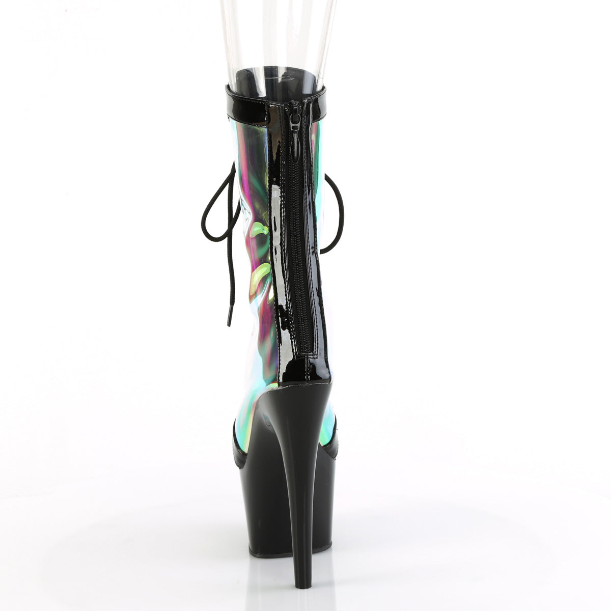 ADORE-1047  Black Patent-Holo/Black
