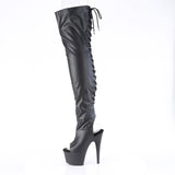 ADORE-3017  Black Stretch Faux Leather