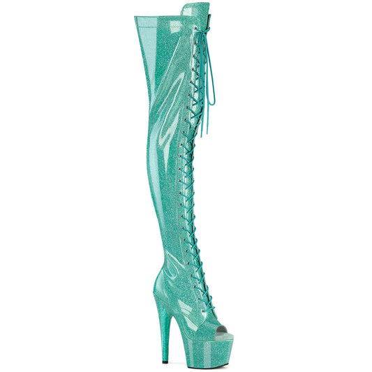 ADORE-3021GP  Aqua Glitter Patent/M