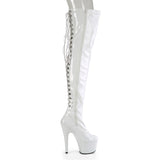 ADORE-3063  White Stretch Patent/White