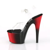 ADORE-708BR  Clear/Red-Black