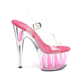 ADORE-708FLM  Clear/Clear-Hot Pink