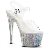 ADORE-708HB  Clear/Silver Hologram