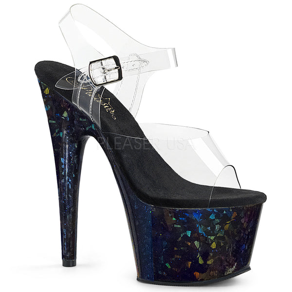 ADORE-708HSP  Clear/Midnight Blue Hologram