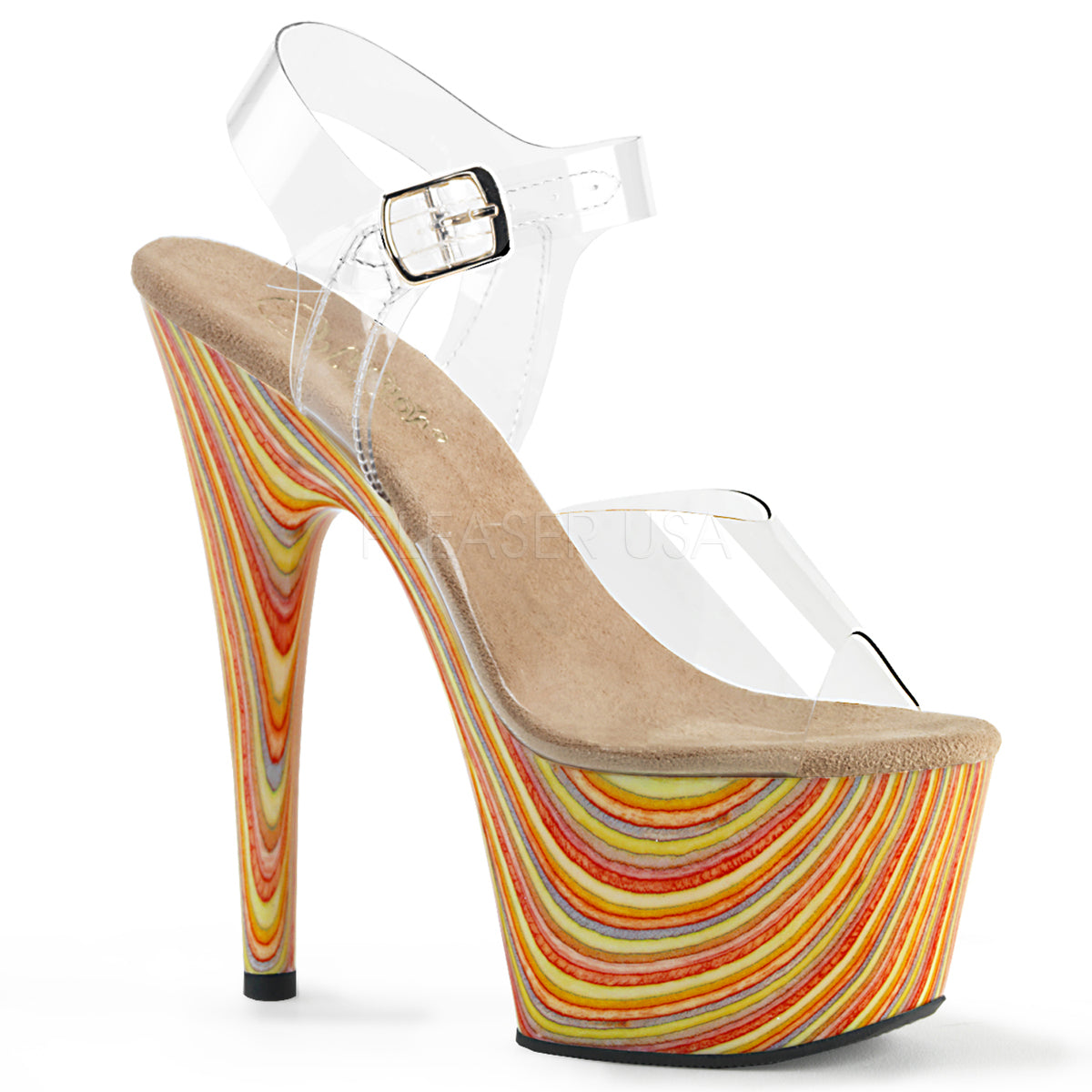 ADORE-708JB  Clear/Cream Multi