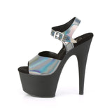 ADORE-708N-DT  Pewter Hologram TPU/Black Matte