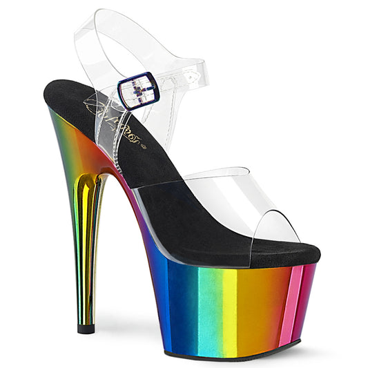 ADORE-708RC  Clear/Rainbow Chrome