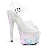 ADORE-708SPLA-2  Clear/White-Opal Hologram