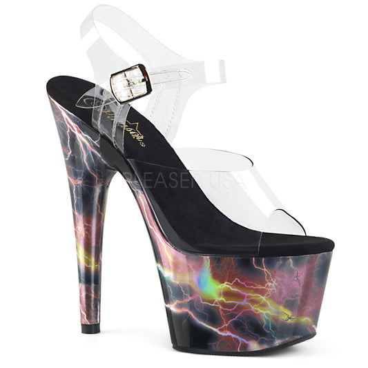ADORE-708STORM  Clear/Pink Hologram