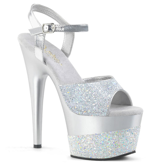 ADORE-709-2G  Silver Multi Glitter/Silver Multi Glitter